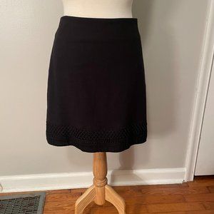 Loft Black Skirt